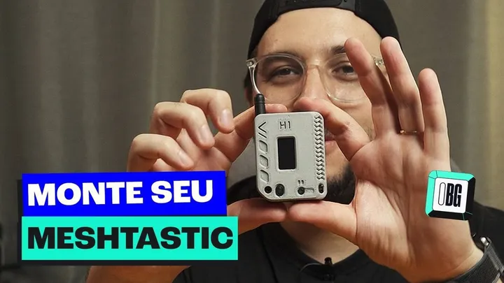 Thumbnail do vídeo Como montar um Meshtastic Heltec V3 – Rede Mesh LoRa Off-Grid